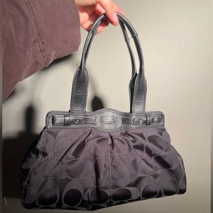 BLACK VINTAGE Y2K AUTHENTIC COACH PURSE